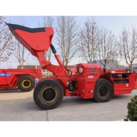 Neues TC-300 Kleinformatiges Goldbergbau-Equipment, Schmaler Tunnel-Kompakt-1cbm-Untergrund-LHD-Scooptram mit Motor