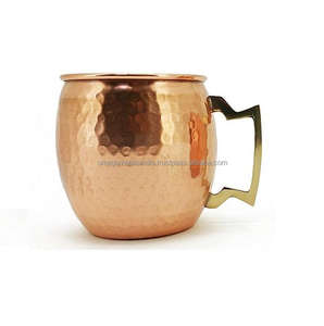 Top vente cuivre bière classique luxueux fantaisie moscou Mule tasse classique élégant Table haut nouveau cuivre bière tasse de l'inde - Product Image 3