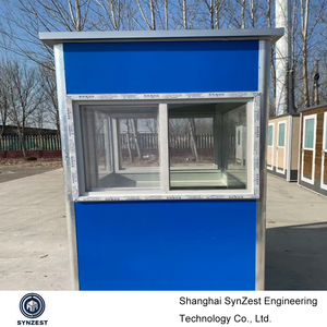 Vente en gros de casernes de garde mobiles préfabriquées en acier et bois, respirantes, pour chantier - Product Image 2
