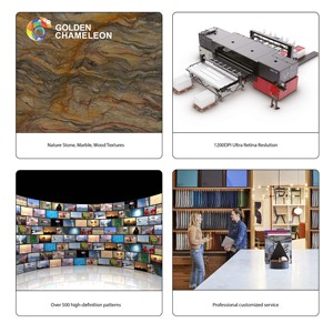 Pannello in Legno Compensato Melaminico Testurizzato di Lusso con Foto Stampate <span class=keywords><strong>su</strong></span> Legno per Parete, Porta, Camera da Letto, Armadio, Guardaroba, Cucina e Soggiorno - Product Image 5