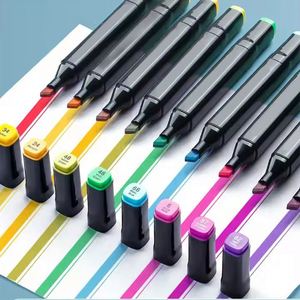 ปากกามาร์คเกอร์แบบสองหัว พรีเมียม สำหรับศิลปิน ออกแบบ ระบายสี วาดภาพ กราฟิก อุปกรณ์ศิลปะสำหรับโรงเรียน - Product Image 2