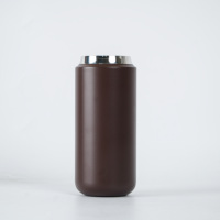 Tasse isotherme moderne en acier inoxydable de 16 oz, anti-fuite, avec séparation thé-eau, pour café, cadeau d'affaires, de remise de diplôme ou d'anniversaire