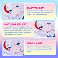 Housse de coussin Dakimakura Ecai personnalisée, dessin animé fille NEKOPARA Chocolat et Vanille, Japon, pour adultes, non censurée
