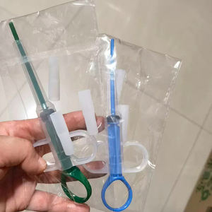 เครื่องจ่ายยาสัตว์เลี้ยงหัวคู่แบบใช้ซ้ำได้เครื่องป้อนเม็ดยาสุนัขสัตว์เลี้ยงแบบพกพาสะดวกเครื่องมือยิงแมว - Product Image 6