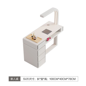 Mesa de Manicura Individual en Oferta, Juego de Mesa y Silla Profesional para Uñas con Aspiradora, Mesa de Manicura para Salón de Uñas - Product Image 6