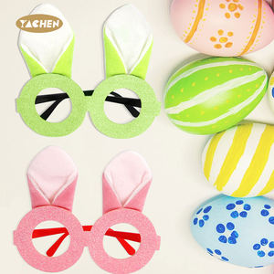 نظارات أرنب براقة من ياتشن، نظارات مضحكة على شكل أرنب لالتقاط الصور، نظارات للحفلات في الهالوين وعيد الفصح وديكور العطلات - Product Image 6