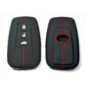 Funda de Silicona Antideslizante para Llave Inteligente Nissan de 4 Botones con Botones de <span class=keywords><strong>Maletero</strong></span> y Pánico - Product Image 4