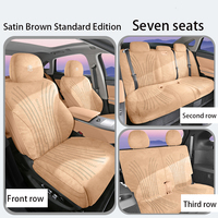 Housses de siège sur mesure pour BYD Sealion 8 DM EV 5 places 7 places, accessoires intérieurs de voiture en cuir pour toutes les saisons