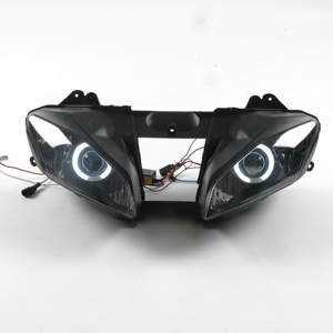 <span class=keywords><strong>Yamaha</strong></span> YZF-R6 2008-2016 gruppo faro a LED con 2 lenti sistema di illuminazione anteriore parti <span class=keywords><strong>moto</strong></span> - Product Image 6