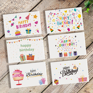 Ingrosso piccolo cartone animato fresco biglietto di compleanno transfrontaliero High-End di Design animale di carta feste di benedizione per l'amore dei bambini - Product Image 3