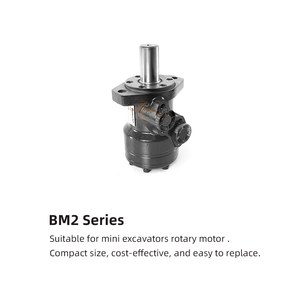 มอเตอร์ไฮดรอลิกแบบออร์บิทัล Tosion BM2 BM5 สำหรับรถขุดขนาดเล็ก แรงบิด 10 นิวตันเมตร ความเร็ว 500 รอบต่อนาที - Product Image 5