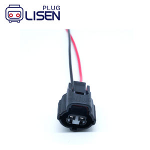 7283 7929 Motor semprot air Wiper mobil otomatis Harness kabel 2 Pin untuk h-onda t-oyota 90980-11025 - Product Image 1