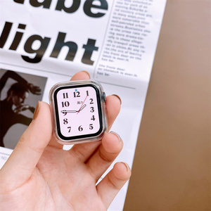 Boîtiers de montre intelligents en TPU souple pour iwatch 40mm 38mm boîtier de montre <span class=keywords><strong>Apple</strong></span> de luxe en galvanoplastie 44mm 42mm série 7 6 5 4 <span class=keywords><strong>3</strong></span> se - Product Image 5