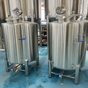 10BBL, 15BBL, 20BBL, 30BBL gainé cylindrique fermenteur conique de bière de réservoir avec contrôle de la température
