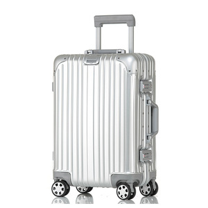 Aluminum Frame <b>Trolley</b> Case 20inch With Universal Wheels Combination Lock Business Travel Carry On <b>Suitcase</b> - Product Image 5