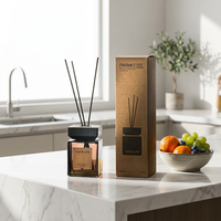 Diffuseur de parfum d'ambiance naturel de luxe pour chambre, hôtel, salle de bain, toilettes, élégant, longue durée