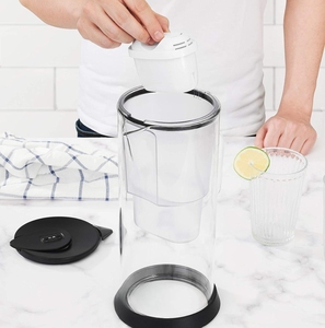 <span class=keywords><strong>Carafe</strong></span> filtrante alcaline en verre 3,5 L, sans <span class=keywords><strong>plomb</strong></span> ni mercure, pour une eau au goût pur - Product Image 4