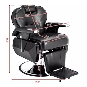 Meilleures ventes classiques, équipement de <span class=keywords><strong>Salon</strong></span> de coiffure, chaises de barbier, meubles de <span class=keywords><strong>Salon</strong></span>, 360 degrés, autres chaises de <span class=keywords><strong>Salon</strong></span> de coiffure, Carton de <span class=keywords><strong>Salon</strong></span> de barbier - Product Image 3