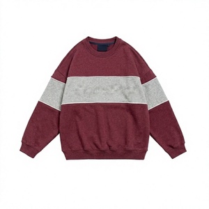 Sweat-shirt ras du cou pour femme, coupe ample et courte, doublé 100 % coton respirant, vente en gros OEM ODM - Product Image 4