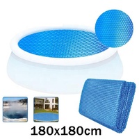 Blaue Solar decken abdeckung für Abdeckungen Schwimmbäder und oberirdische runde aufblasbare Pool abdeckungen
