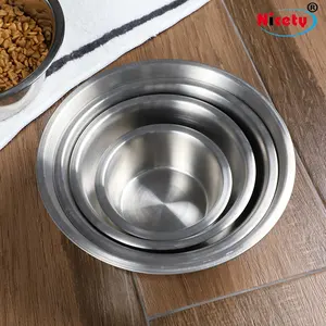Stainless Steel Pet Bowl For Dog Water And Food Feeder Bowl With Many Sizes Dog Feeder
