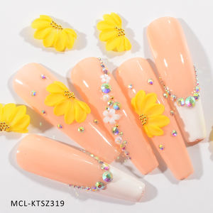 Dijes <span class=keywords><strong>de</strong></span> <span class=keywords><strong>uñas</strong></span> <span class=keywords><strong>de</strong></span> <span class=keywords><strong>girasol</strong></span> hechos a mano en 3D, diseños <span class=keywords><strong>de</strong></span> <span class=keywords><strong>uñas</strong></span> acrílicas <span class=keywords><strong>de</strong></span> alta calidad, exquisitas decoraciones <span class=keywords><strong>de</strong></span> <span class=keywords><strong>uñas</strong></span> para dama - Product Image 5