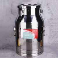 Yolecen 304 épaissi en acier inoxydable stockage Fermentation baril plaque Type de plat pour riz lait thé colza huile riz vin