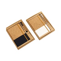 Vente en gros Journal A5 à couverture rigide personnalisé Cahier personnalisé en bois de bambou avec impression de logo personnalisé à des fins promotionnelles