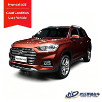 Mobil Bekas Hyundai Ix35 2018 LHD Kilometer Rendah SUV Kompak Tahan Lama Inspeksi OK Bebas Kecelakaan Grosir untuk Pasar Afrika