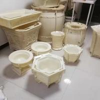 Moule en plastique ABS haute résistance pour pot de fleurs en béton, jardinière, pilier de porte extérieur
