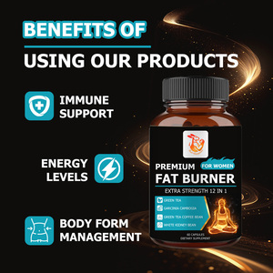 Cápsulas Quemagrasas Premium Más Vendidas para Mujeres con Suplemento de Garcinia Cambogia, Apoyo para la Función Cerebral y la Salud del Corazón - Product Image 2