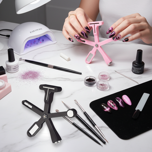 Strumento magnetico 6-in-1 per unghie per occhi di gatto con manico in plastica per splendidi disegni di Nail Art - Product Image 3