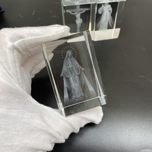 Artesanía <span class=keywords><strong>de</strong></span> <span class=keywords><strong>Cristal</strong></span>, Estatua Cristiana <span class=keywords><strong>de</strong></span> Jesús, Cubo con Retrato Tallado, Impresión UV, Decoración <span class=keywords><strong>de</strong></span> <span class=keywords><strong>Cristal</strong></span>, Artículos Religiosos para <span class=keywords><strong>Iglesia</strong></span> - Product Image 5