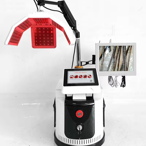 Beauty salon tóc tăng trưởng Máy 655 nm trị liệu đèn cho tóc mọc lại và điều trị mất mát da Phân Tích tần số cao - Product Image 1