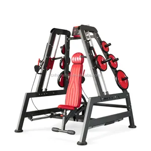 Commerciële Multifunctionele Smith Machine Home Gym Squat Rack Met Gewicht Stapel Groothandel Sportartikelen
