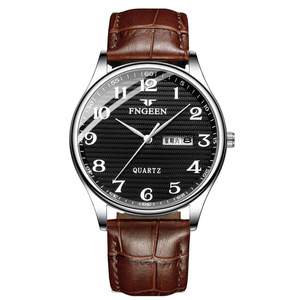 Relojes de Lujo para Hombre FNGEEN 7811, Reloj de Cuarzo para Hombre No Mecánico, Esfera Redonda, Resistente al Agua, Reloj de Pulsera Masculino - Product Image 1