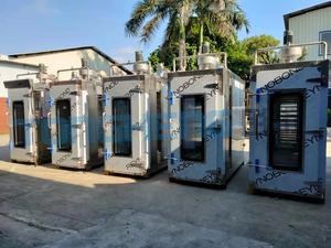 Máquina de gabinete de vapor pasteurizador de tarro relleno de sustrato de seta de Metal de acero inoxidable con horno de anillo de silicona - Product Image 6