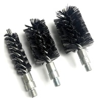 Brosses de nettoyage de balayage de cheminée de fil d'acier à haute teneur en carbone de la qualité industrielle 70mm de vente chaude des EAU OEM disponible pour le bricolage