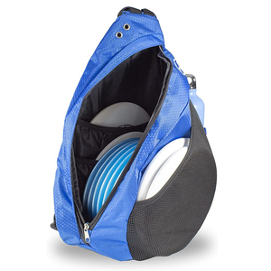 Sac de disc-golf personnalisé et durable avec porte-bouteille, sac de disc-golf à bandoulière, capacité de 6 à 12 disques - Product Image 6