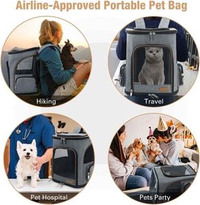 Free Sample Wholesale Custom Logo Portable Waterproof Dog Tote <b>Carrier</b> Heavy Duty Pet Sling <b>Bag</b> Premium <b>Cat</b> <b>Bag</b> Pet <b>Carrier</b> <b>Bag</b> - Product Image 2