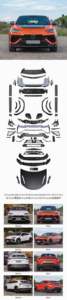 23 Lambor ghini <span class=keywords><strong>Urus</strong></span> Performante Bodykit Pour 18-22 <span class=keywords><strong>Urus</strong></span> anciens à nouveaux kits de carrosserie avec capot pare-chocs spoilers partie carbone de haute qualité - Product Image 2