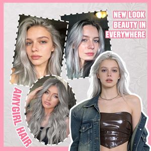 Extensiones de Cabello Humano Natural con Cutícula Intacta, Color Gris Lujoso, 100% Cabello Humano, Ultrafinas, Cabello Ruso, Doble Trama, Invisibles - Product Image 6