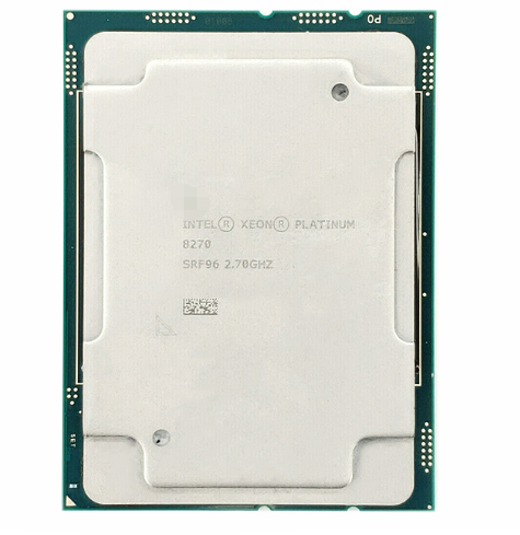 For Xeon Server CPU 8270 26-Core 2700 MHz Gold SRF96 205W LGA3647-0 Used Stock 3 Years Warranty 30MB L3 Cache 14nm