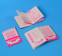 Manuel d'instructions, dépliant promotionnel plié, brochure, prospectus, imprimé offset sur carton, prix bas, impression personnalisée en gros
