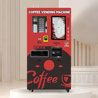Precio de fábrica automático VFresh con sistema de pago con tarjeta de crédito para centros comerciales máquina expendedora de café