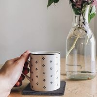 Hot Sell Großhandel Custom Blank Square Naturstein Set Schiefer Untersetzer für Getränke