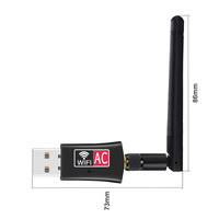 Antenas de doble banda, 600mbps, 2,4/5G, tarjeta LAN de red de ordenador