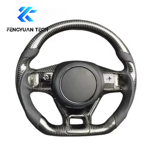 Volant en fibre de carbone forgé avec LED pour Kia <span class=keywords><strong>Stinger</strong></span> K5 GT K4 Cerato Forte Seltos Sportage Sorento MQ4 GT1 Optima4 Forte - Product Image 5