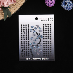 Accesorios para Máquina de Tatuajes Portátil ZHONGLI, Pegatinas de Tatuajes de Perlas y Piedras, Maquillaje <span class=keywords><strong>Temporal</strong></span>, Joyas Faciales Acrílicas Coloridas - Product Image 5