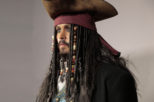 Personaje de película pirata celebridad figura de cera de tamaño real a <span class=keywords><strong>la</strong></span> venta - Product Image 3